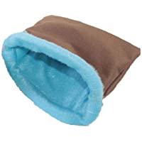 MaylFre Pequeños Animales Saco De Dormir Cueva Bed Autoservicio Calentamiento Cama Térmica Felpa Jaula para Hamster Nido…